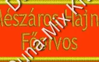 Hz. névkitűző - OMSZ tépőzáras 1